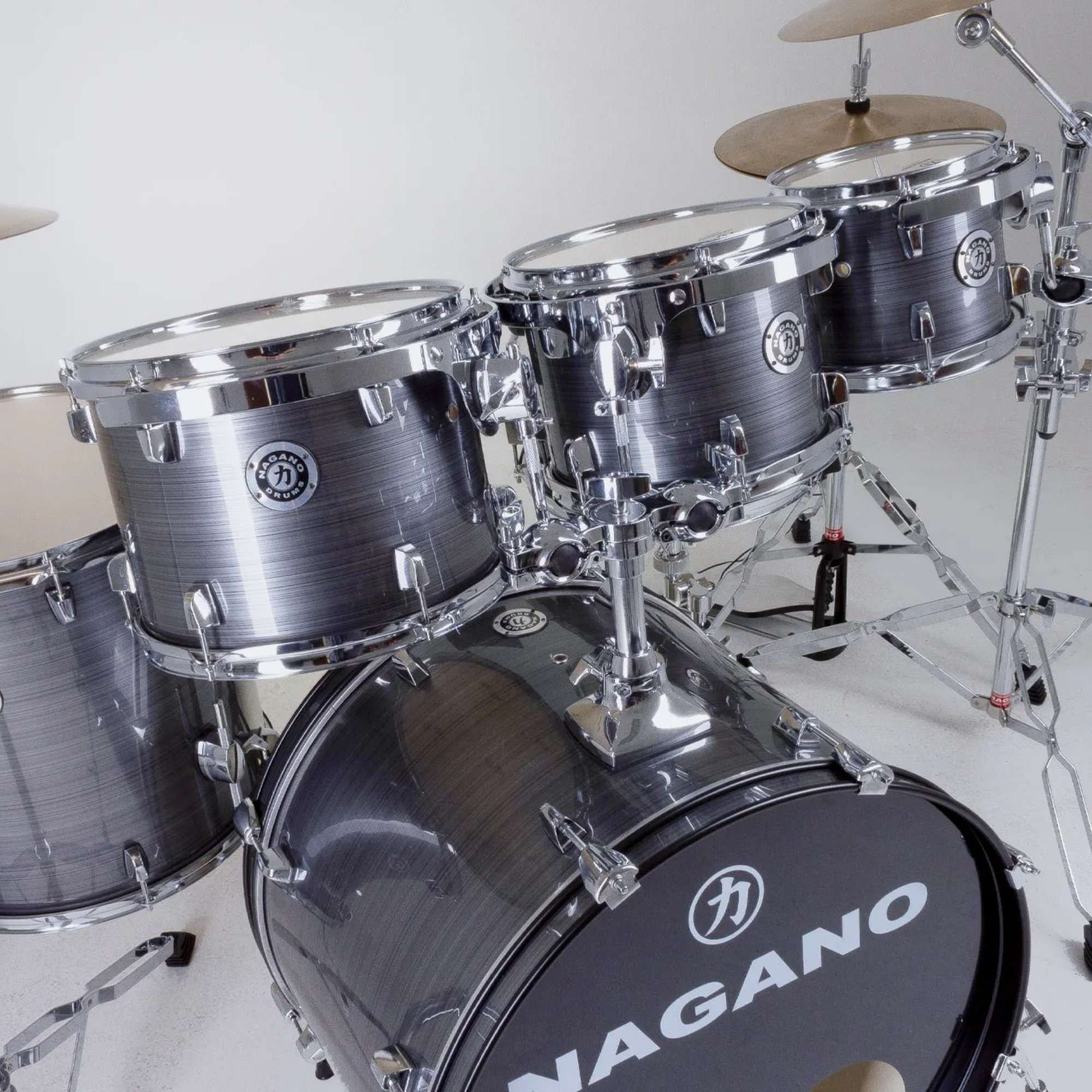 Bateria Nagano Garage Rock Gst Gray Stripe 22