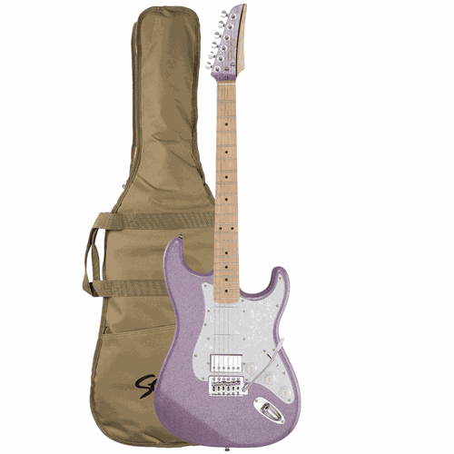 Guitarra Vintage Icon V62 Mrbk Distressed Black